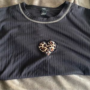 Y2K Plus Size Baby Tee